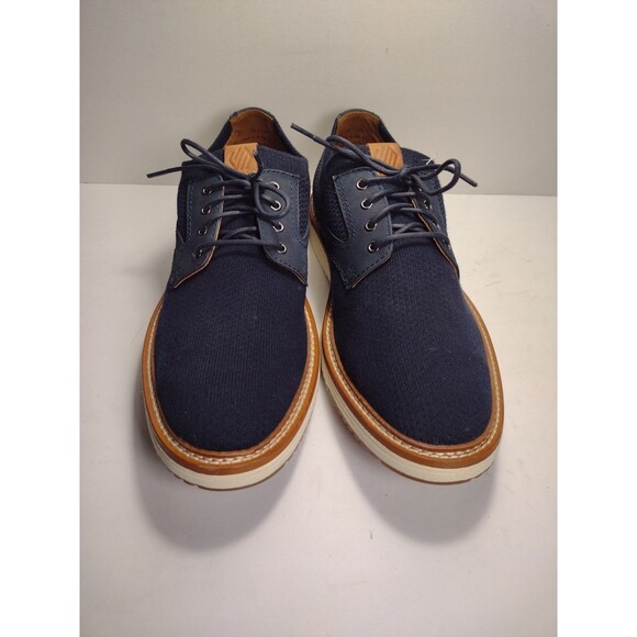 Johnston & Murphy Men\'s Navy Upton Knit Plain Toe Derby Oxford Shoes 8.5M NWOB main image 15
